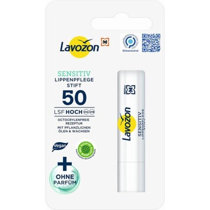 

Sensitiv Spf 50 Высокий уход за губами 4,8 г, Lavozon