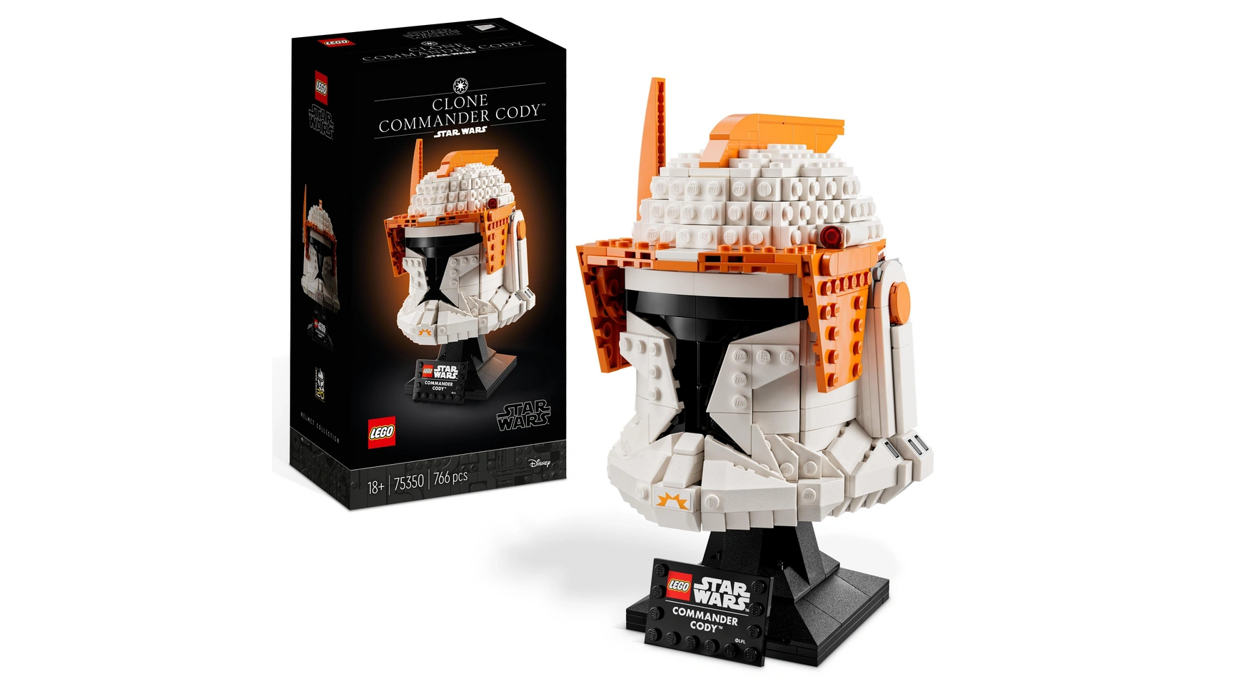 Lego Star Wars Набор шлемов командира клонов Коди для взрослых конструктор lego star wars шлем мандалорца 584 дет 75328