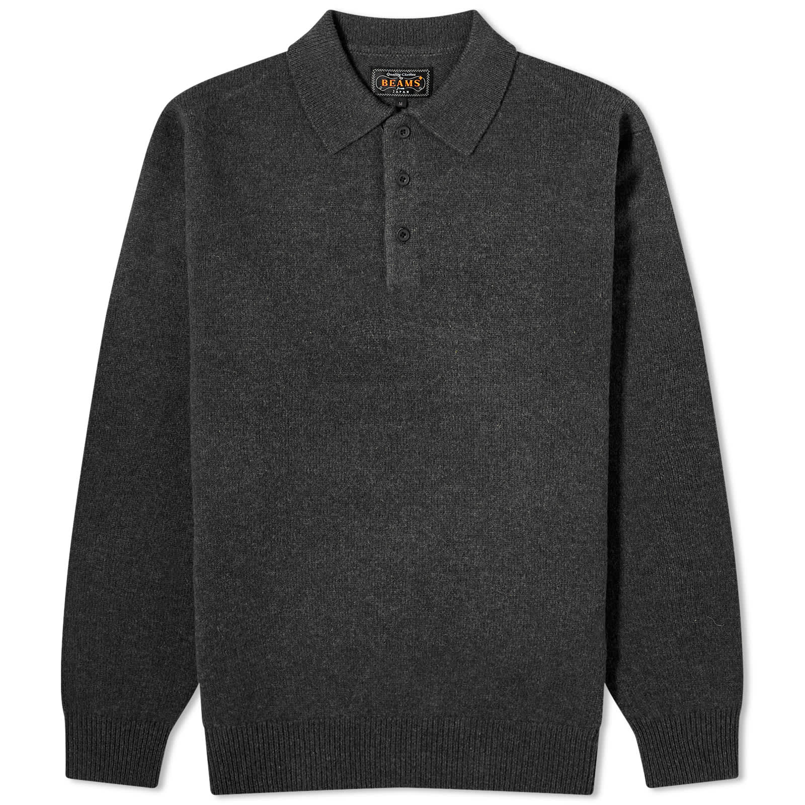 

Поло Beams Plus Long Sleeve, цвет Charcoal