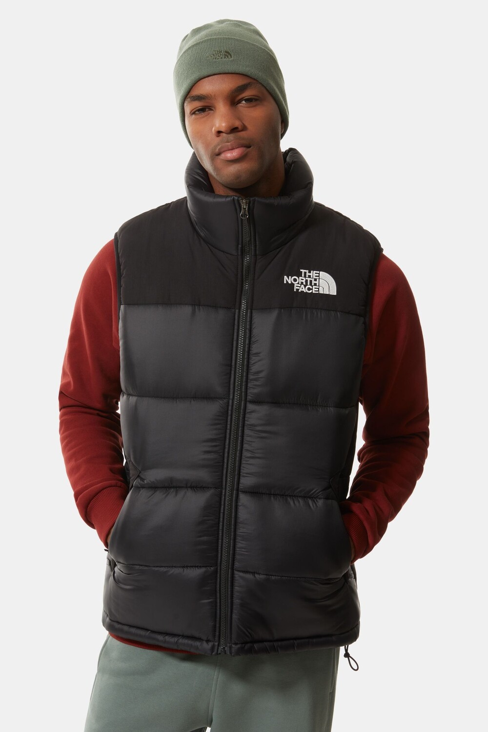 

Черный гималайский пуховик The North Face, черный