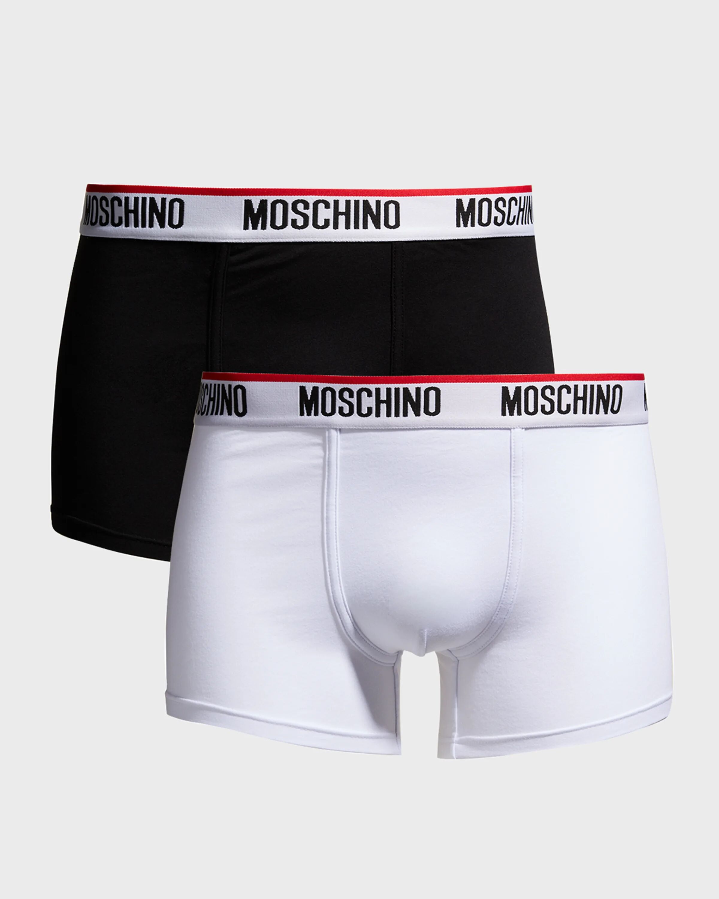 

Мужские трусы с логотипом (2 шт.) Moschino, цвет Black Multi