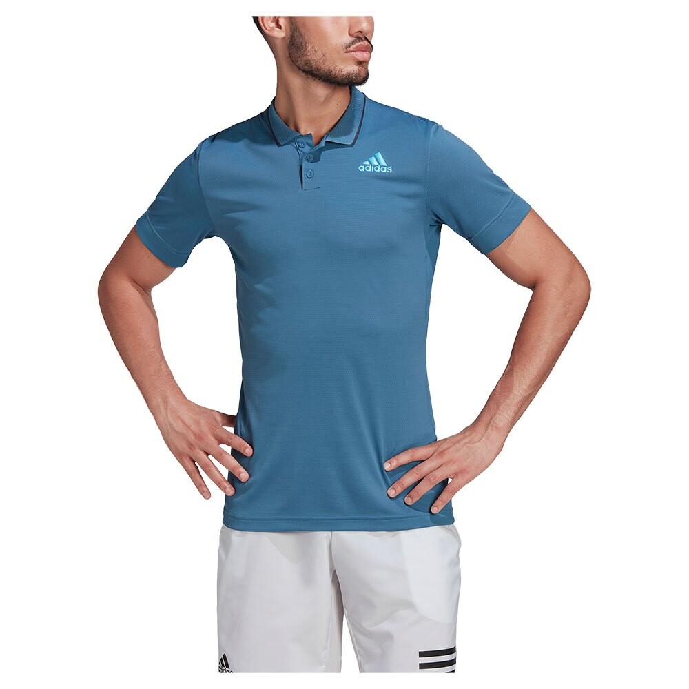 

Поло с коротким рукавом adidas Freelift, синий