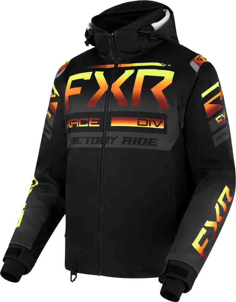 Водонепроницаемая куртка для мотокросса RRX FXR, черный/серый/желтый куртка fxr fresh с утеплителем 210202 0748 08 женскяя серая размер m