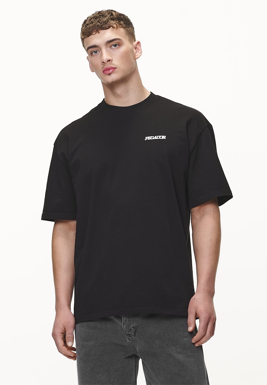 

Футболка с принтом BASS TEE Pegador, цвет washed black