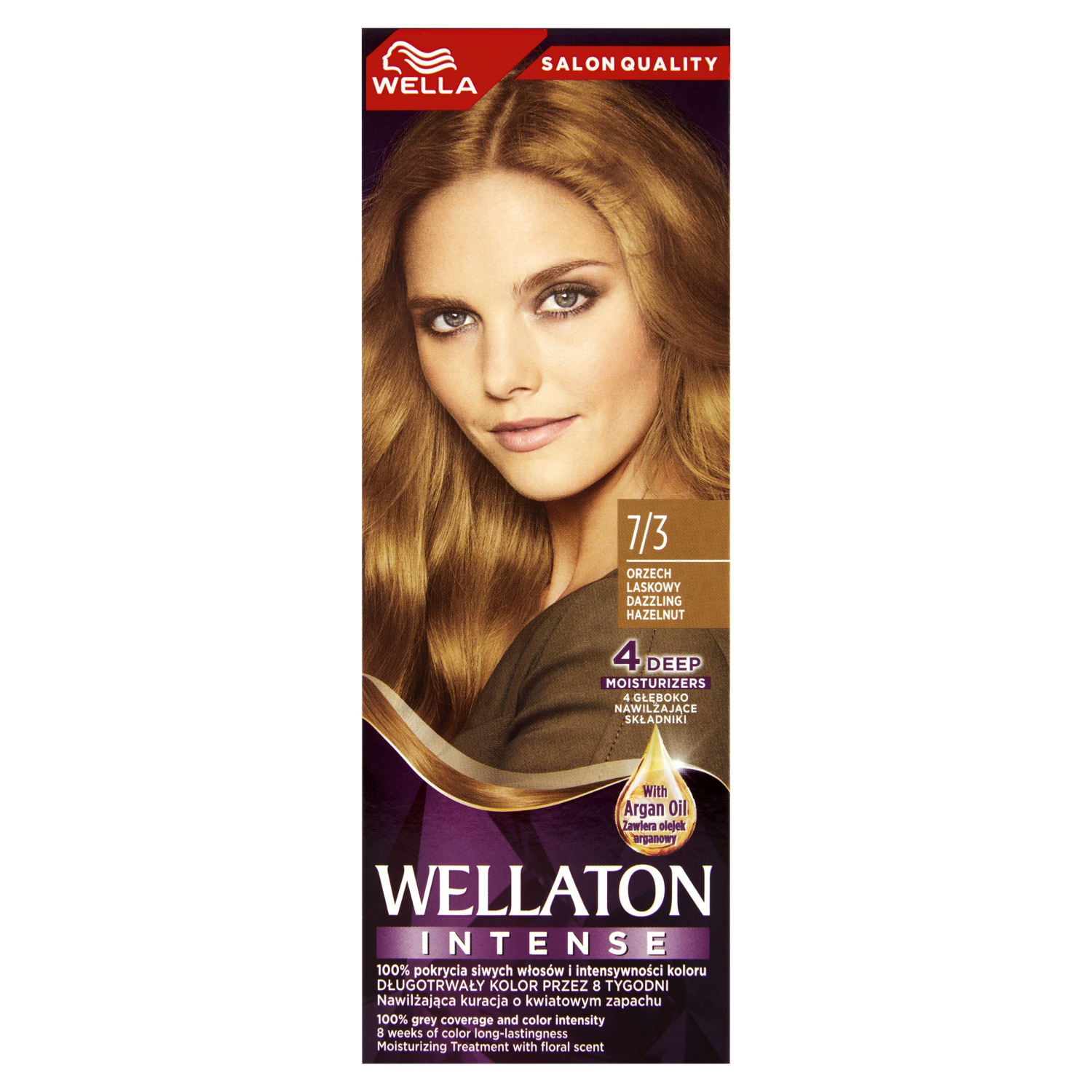 цена Крем-краска для волос 7/3 лесной орех wella wellaton intense Wella Ton Intense, 1 упаковка