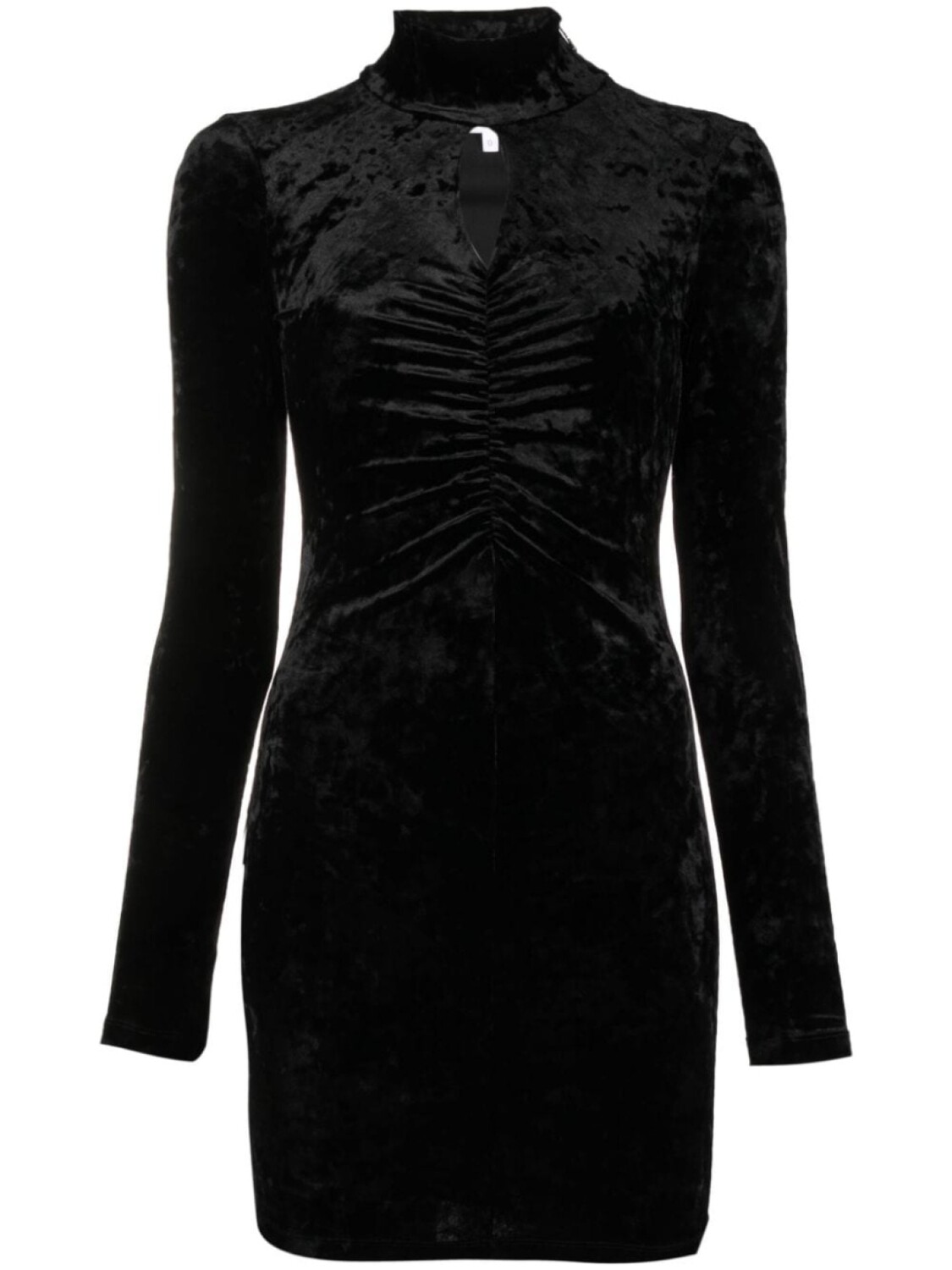 

Patrizia Pepe бархатное платье мини Essential, черный