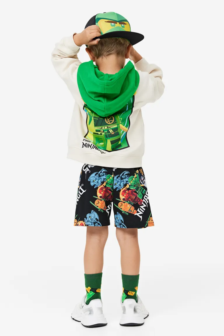 

Шляпа с козырьком и мотивом H&M, зеленый