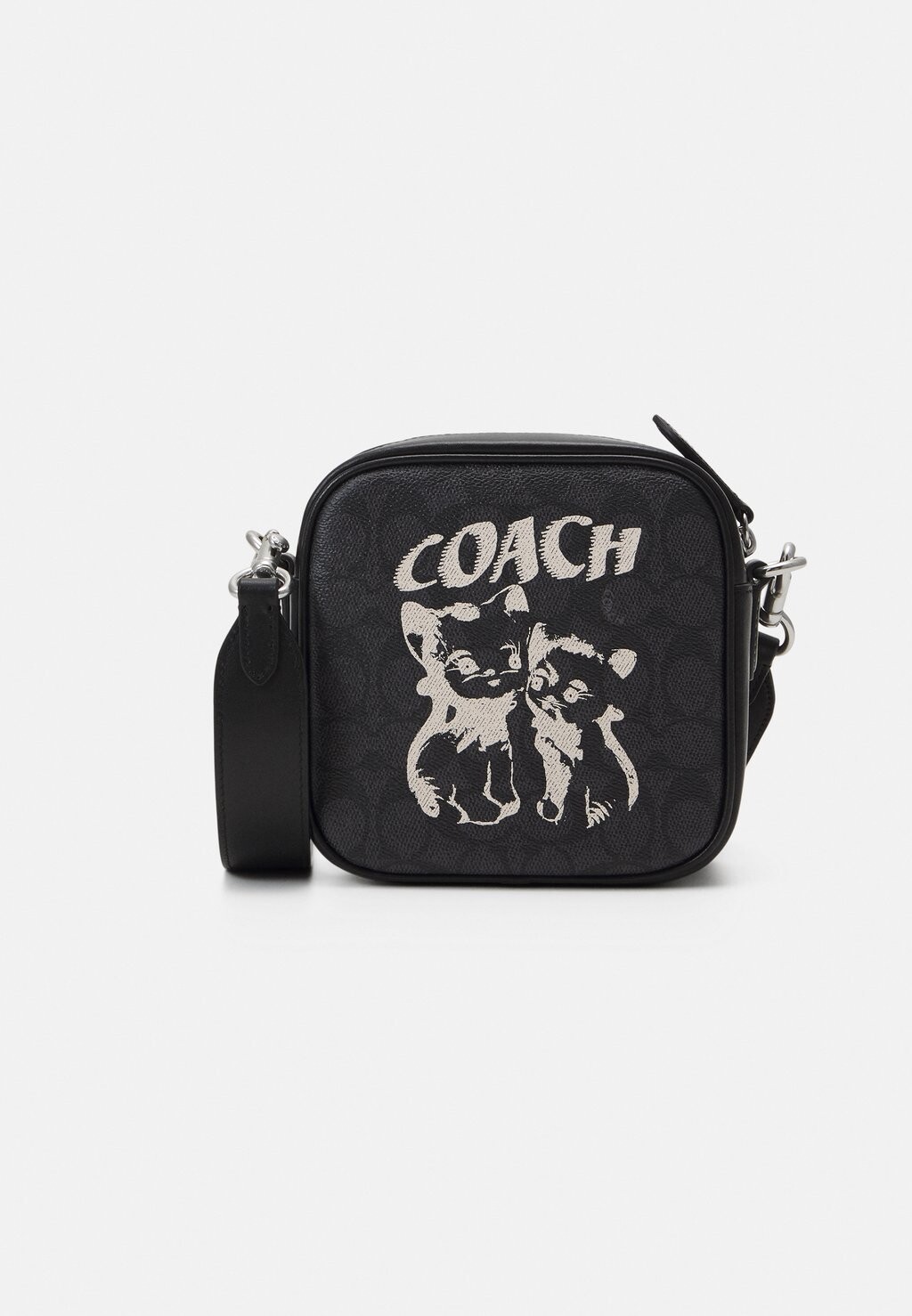 

Сумка через плечо THE LIL NAS X DROP CAMERA BAG UNISEX Coach, цвет kitten lockup charcoal