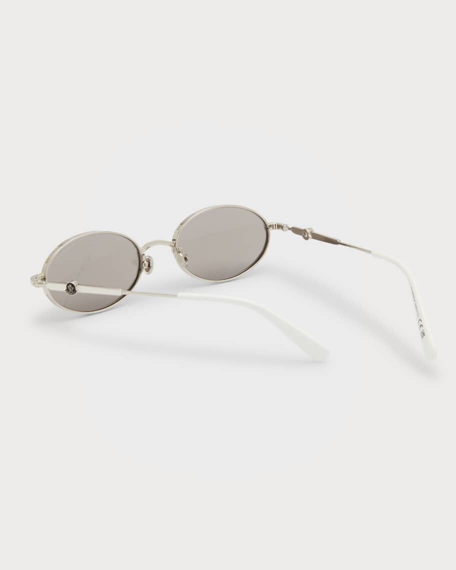 

Овальные металлические солнцезащитные очки Tatou Moncler Lunettes