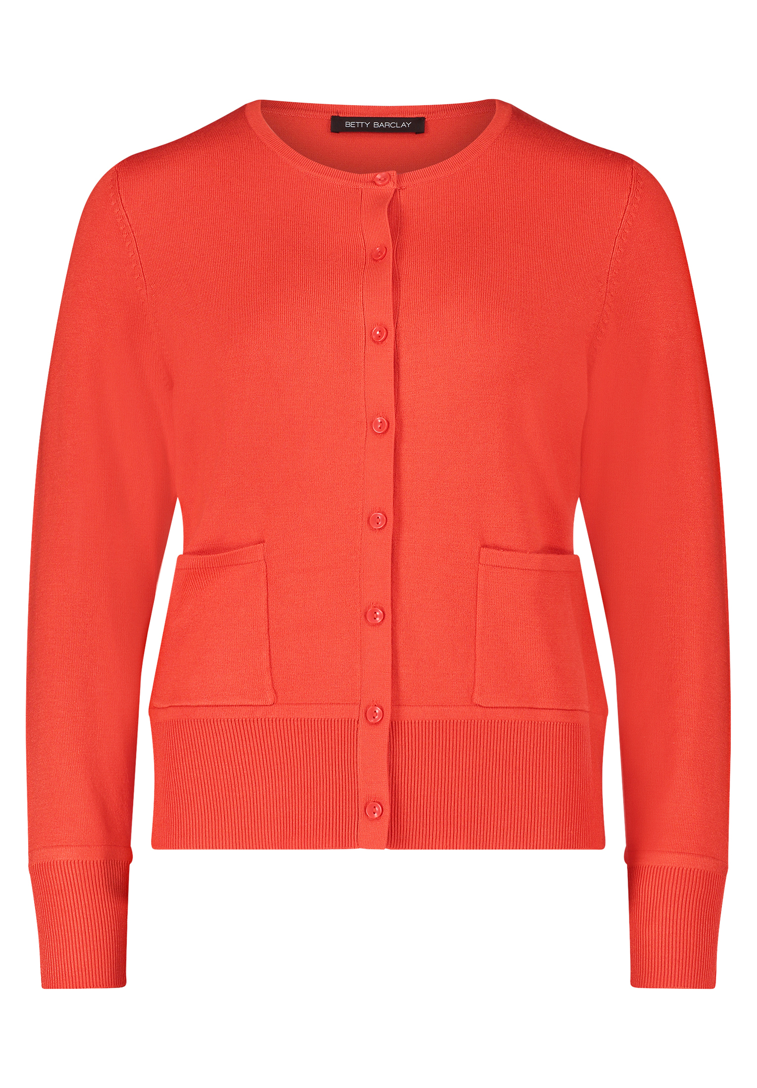 

Кардиган Betty Barclay Feinstrickjacke mit Knöpfen, цвет Poppy Red