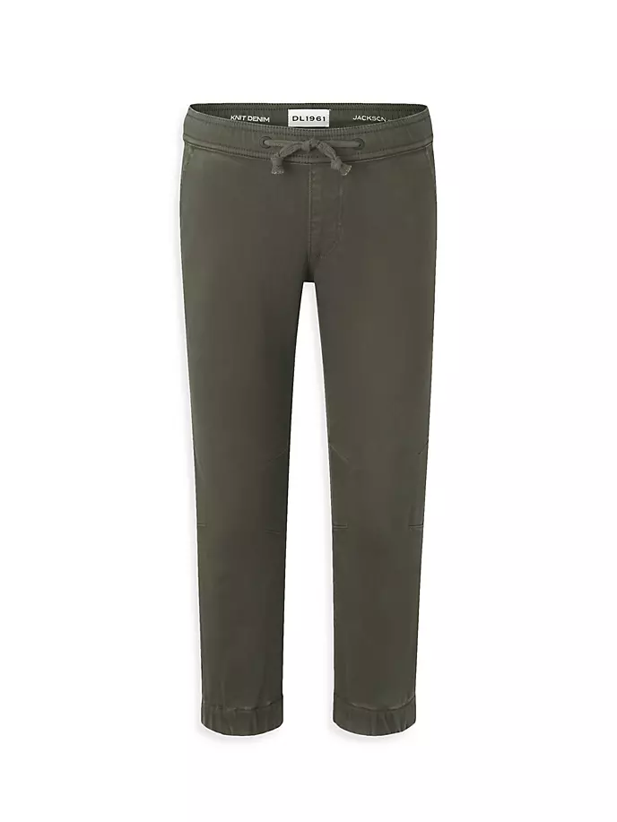 

Брюки-джоггеры Jackson для мальчиков Dl1961 Premium Denim, оливковый