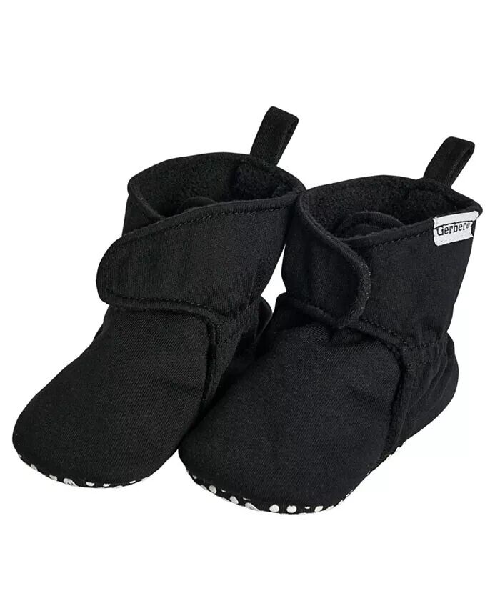 

Мягкие и удобные пинетки для маленьких мальчиков Gerber, черный