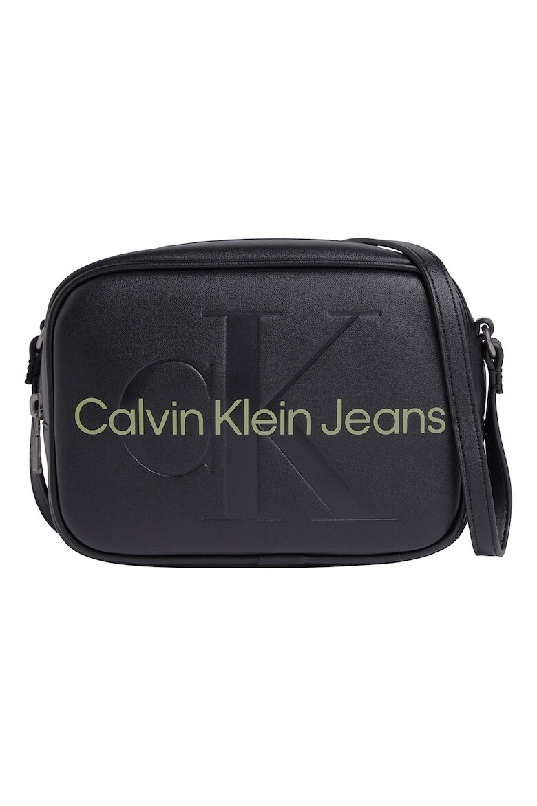 

Сумка из экокожи с логотипом Calvin Klein Jeans, зеленый