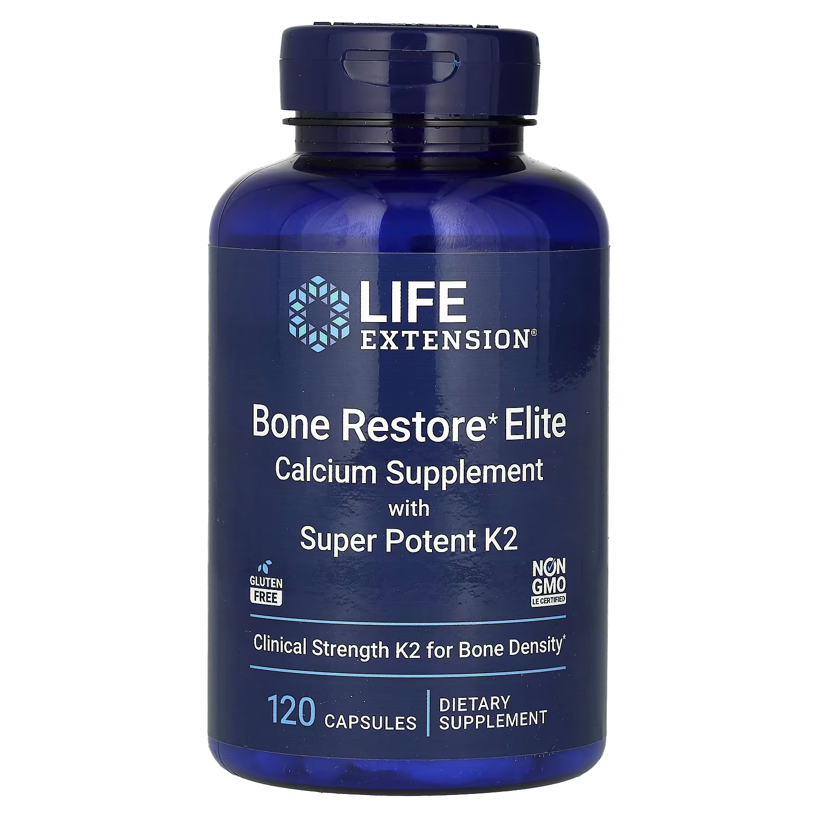Добавка Life Extension Bone Restore Elite, 120 капсул life extension доктор strum s intensive bone formula средство для здоровья костей 300 капсул