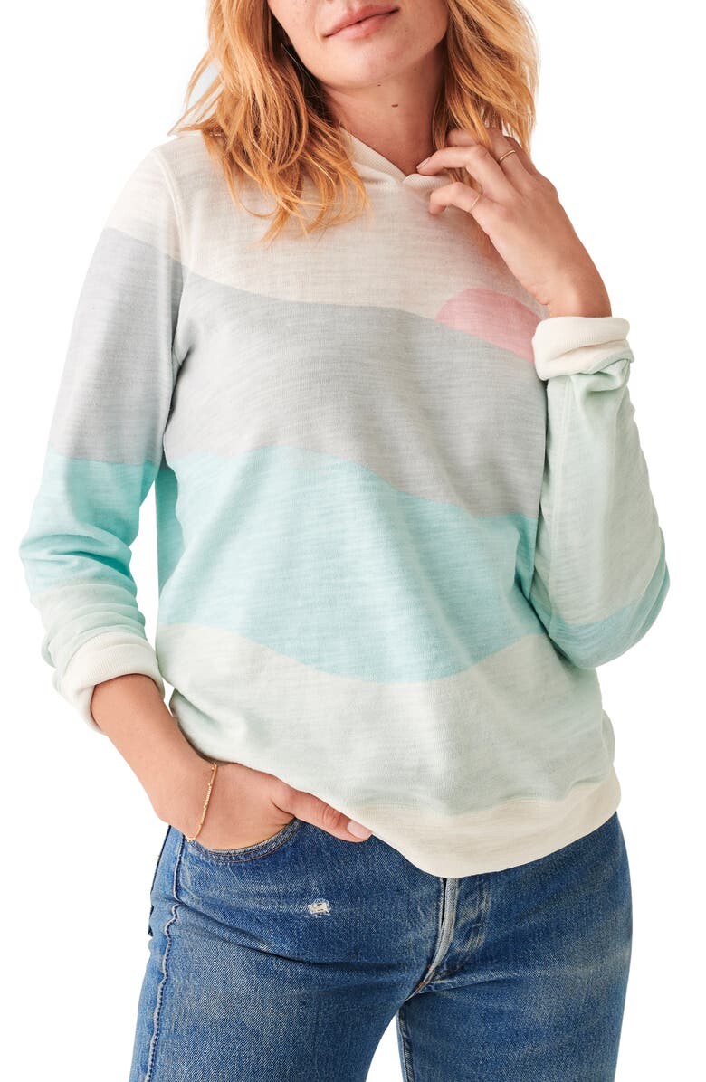 

Толстовка Sunset Stripe из органического хлопка FAHERTY