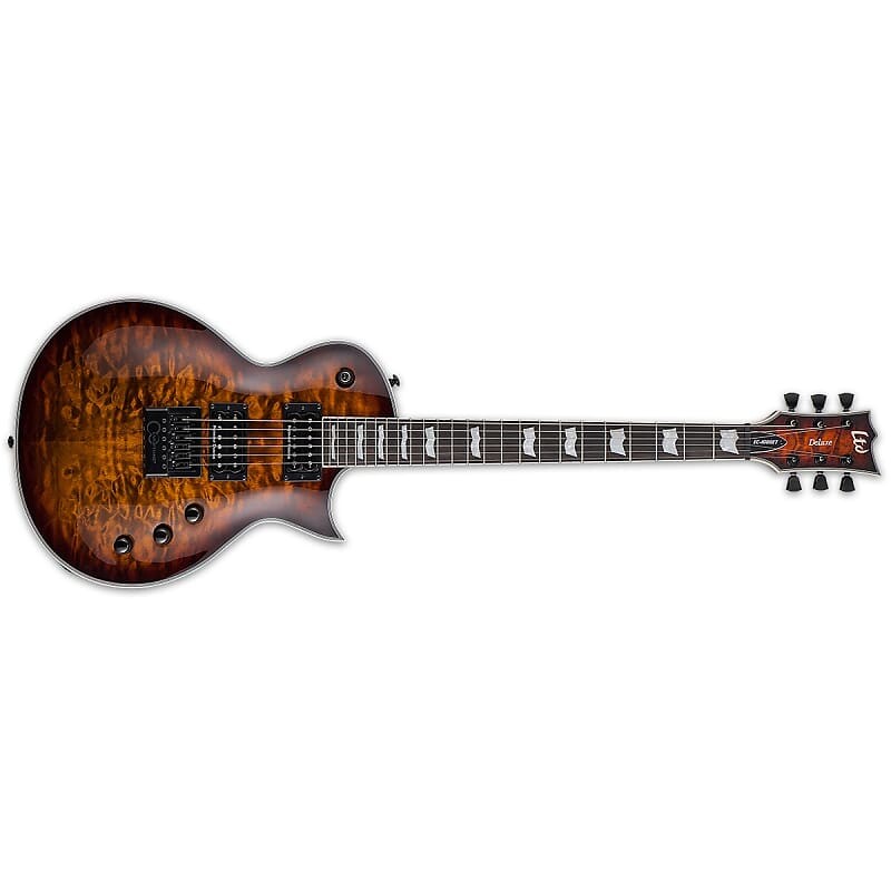 Электрогитара ESP LTD EC-1000 Evertune ET Dark Brown Sunburst DBSB Electric EC-1000ET EC EC1000ET + FREE GIG BAG электрогитара esp ltd ec 1000 evertune transparent black gloss finish