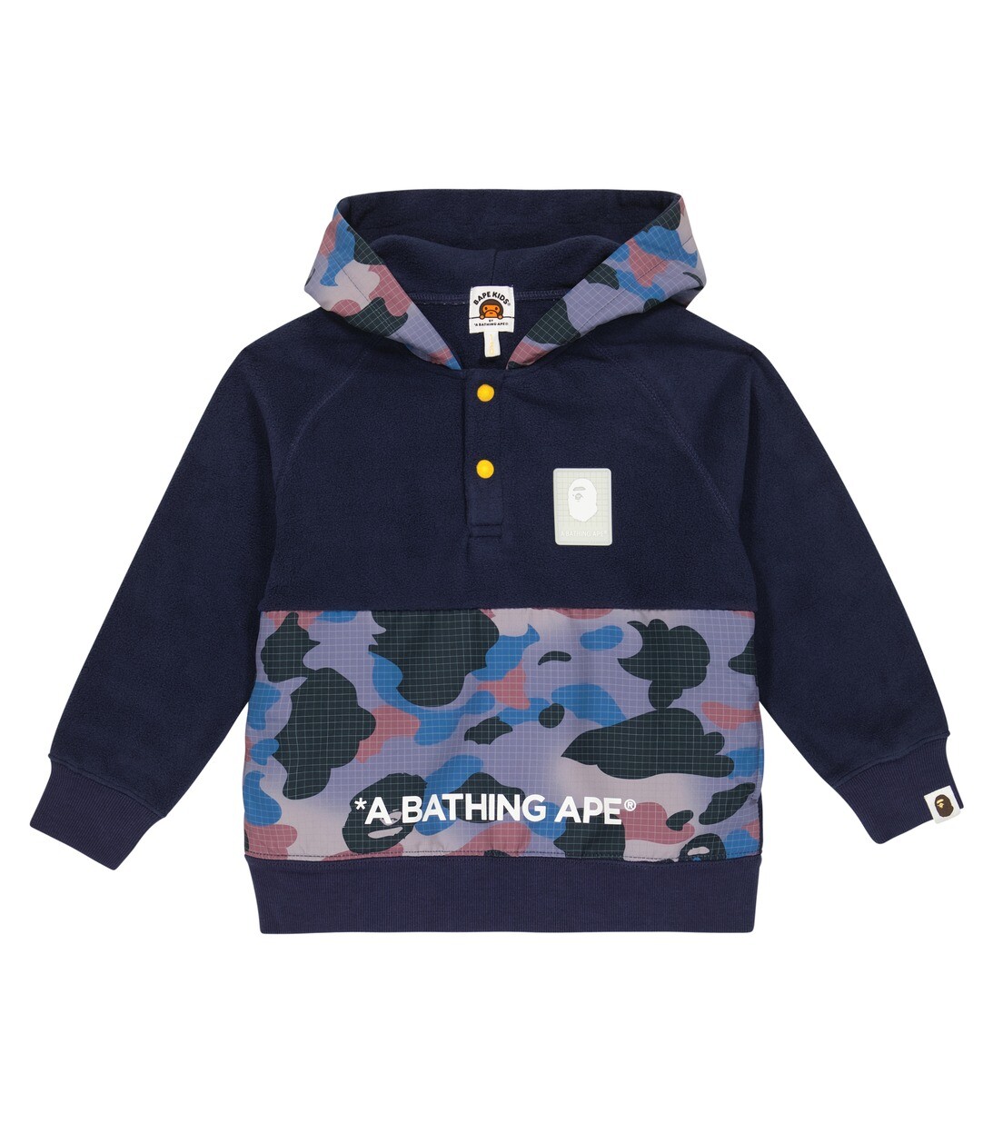 

Камуфляжная толстовка BAPE, синий