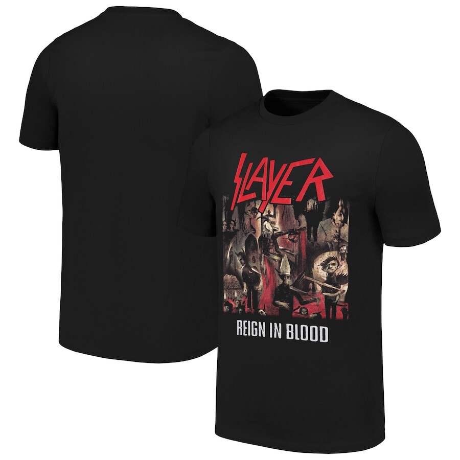 

Футболка с коротким рукавом Rock Off Slayer, черный