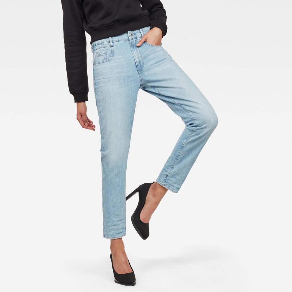 

Джинсы G-Star Radar Mid Waist Boyfriend Tapered, синий