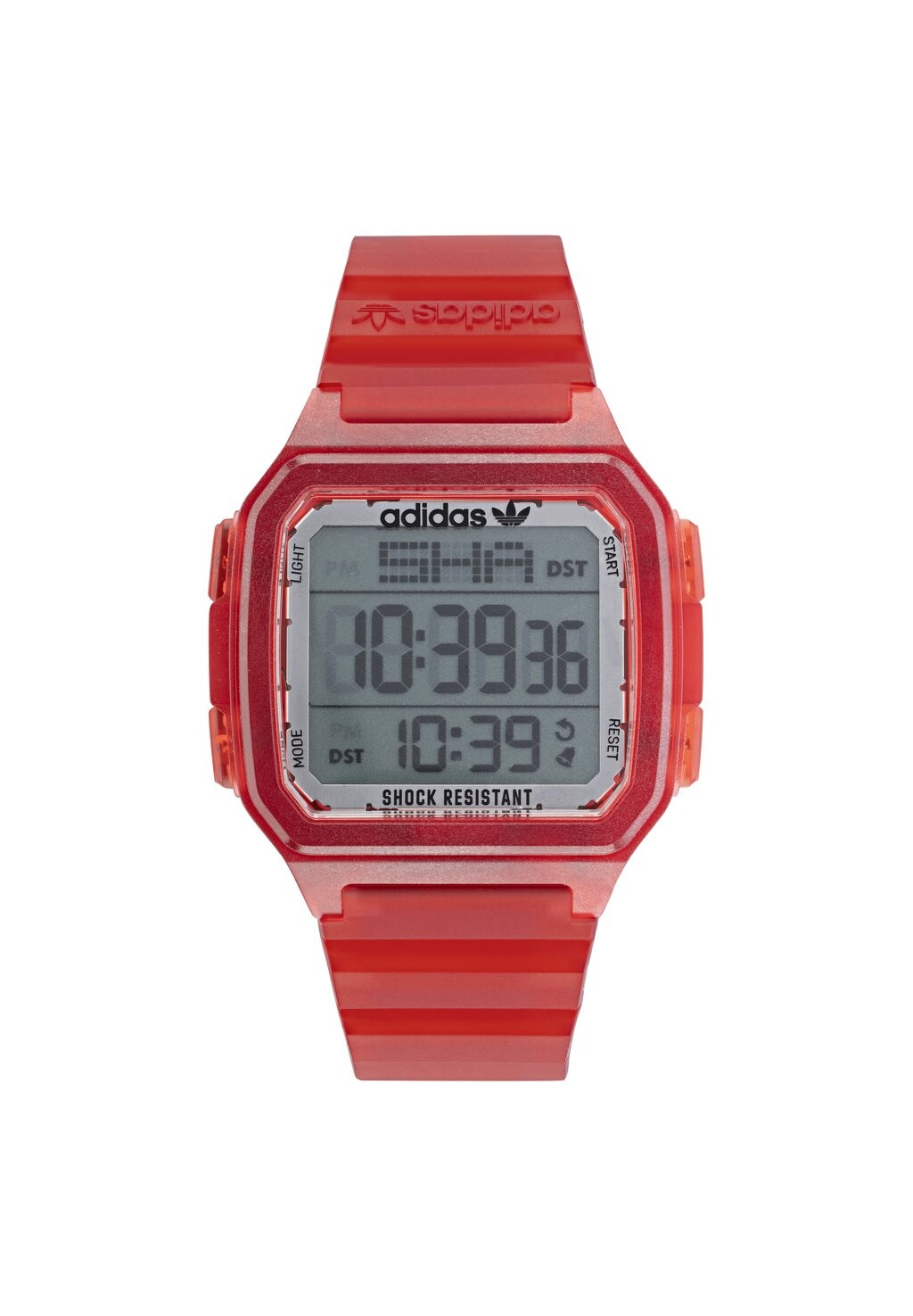 

Цифровые часы DIGITAL ONE GMT adidas Originals, красный