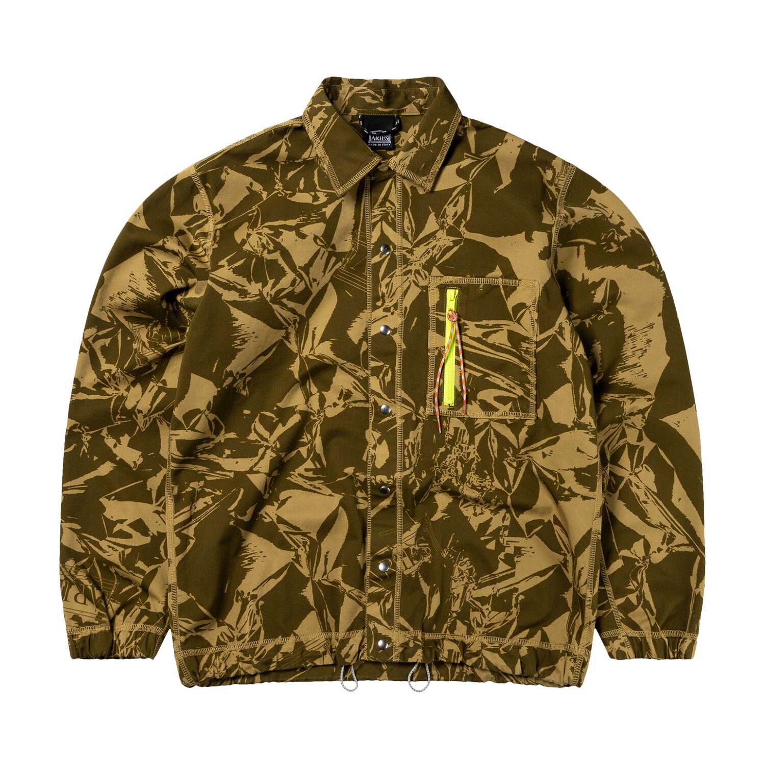 

Рубашка Aries Crinkle Camo, Армейский зеленый