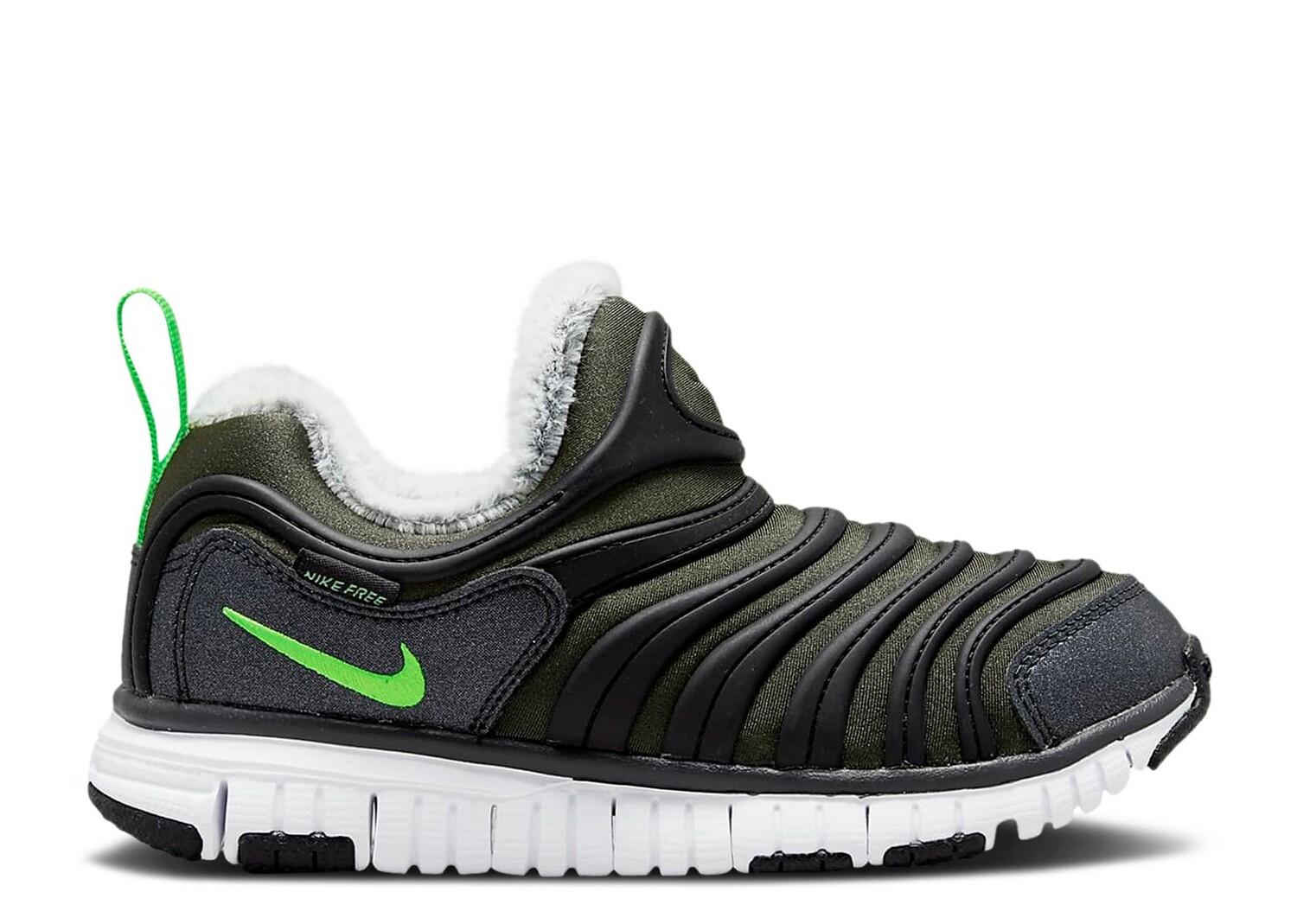 

Кроссовки Nike Dynamo Free Se Ps 'Cargo Khaki Green Strike', зеленый