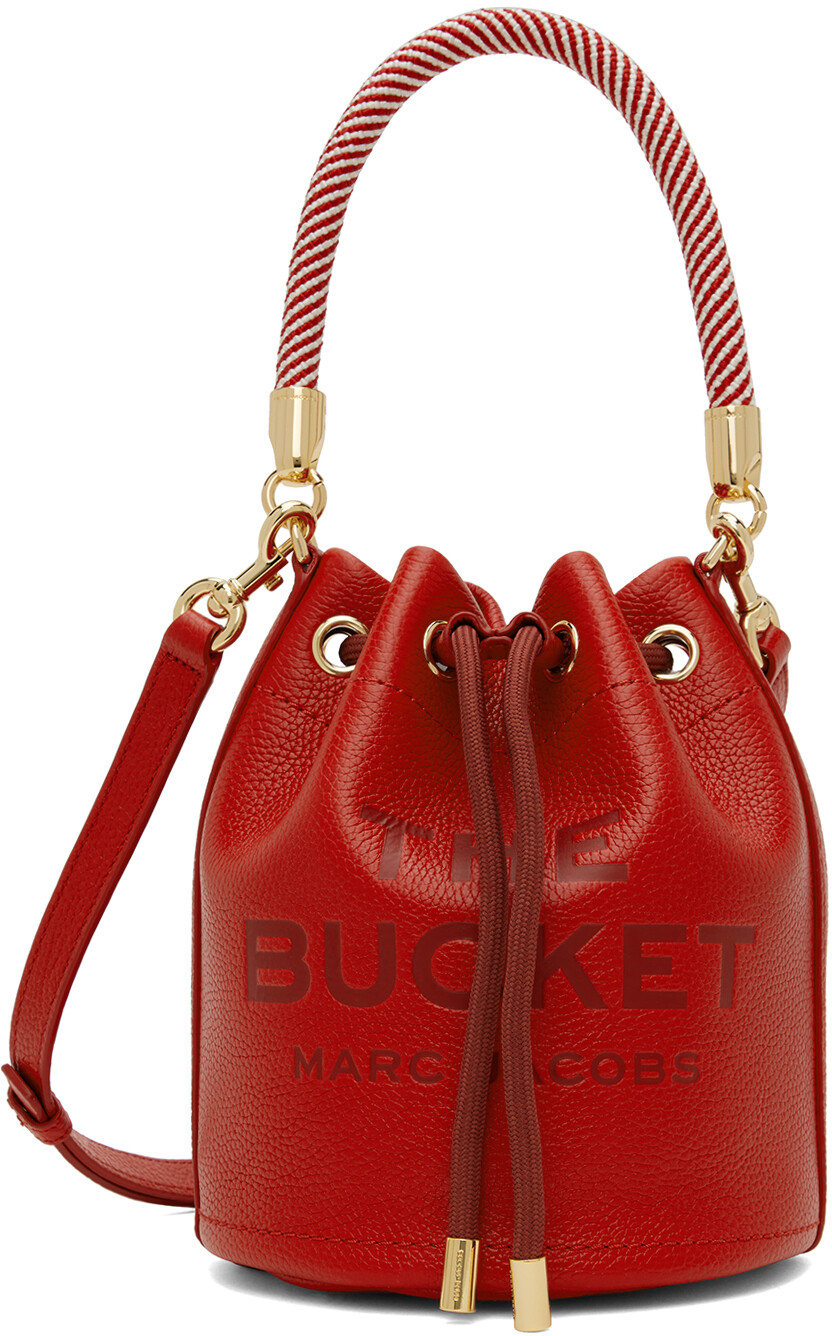 

Красная сумка 'The Leather Bucket' Marc Jacobs