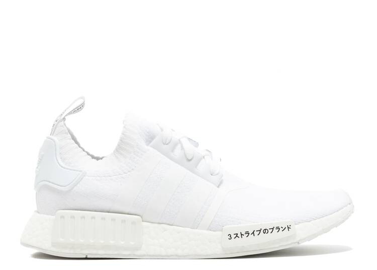 

Кроссовки Adidas NMD_R1 PRIMEKNIT 'JAPAN TRIPLE WHITE', белый