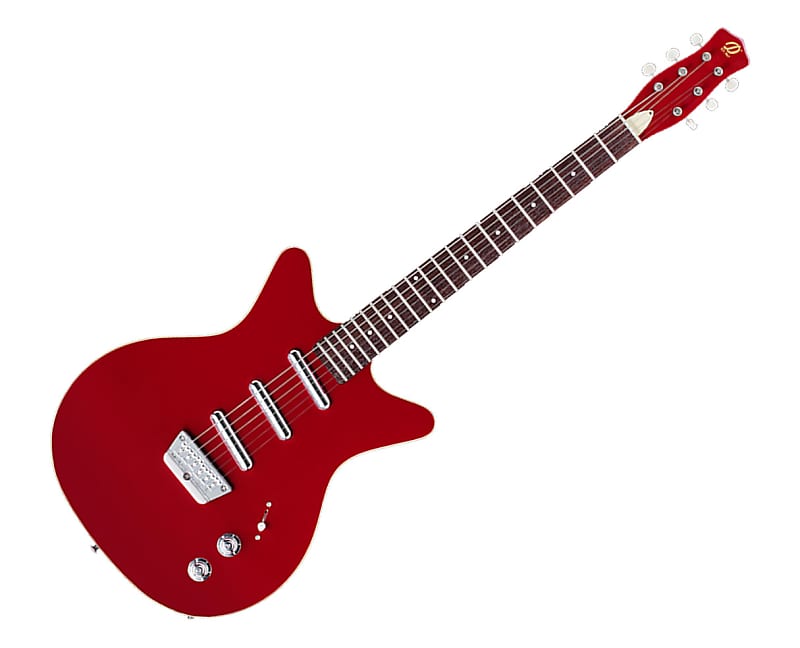 Электрогитара Danelectro '59 Triple Divine Electric Guitar - Red электрогитара danelectro stock 59 electric guitar vintage cream