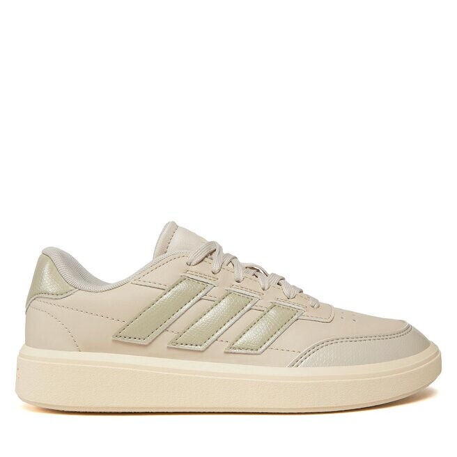 

Кроссовки adidas Courtblock IF6553 Alumin/Putgre/Wonwhi, бежевый