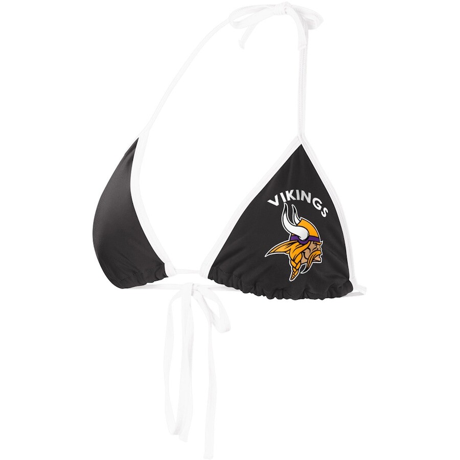 

Топ бикини G-III 4Her by Carl Banks Minnesota Vikings, черный
