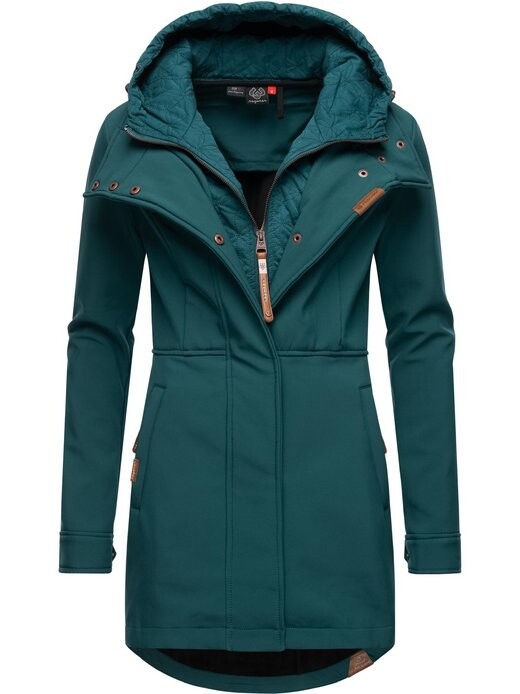 

Пальто из софтшелла ybela Ragwear, зеленый