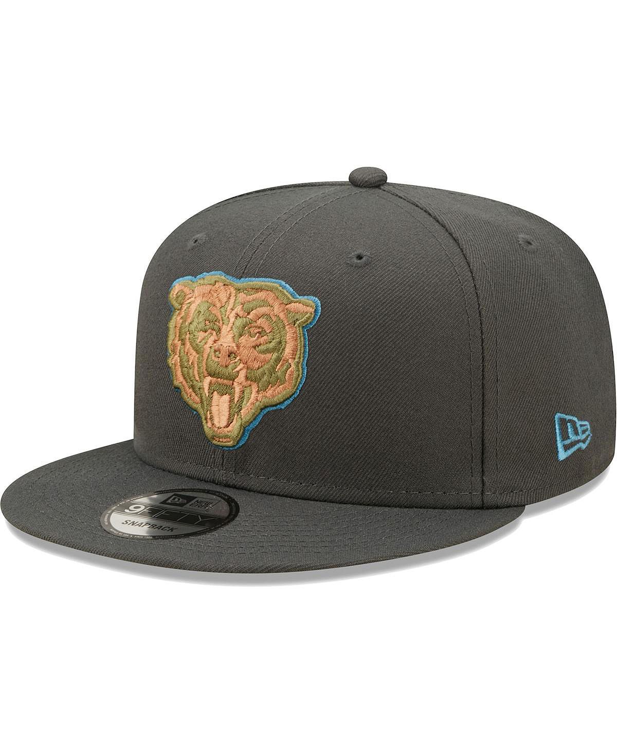 

Мужская графитовая кепка Chicago Bears Color Pack Multi 9Fifty Snapback New Era