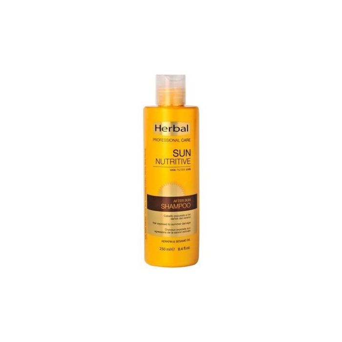 Шампунь Sun Nutritive Champú Aftersun Herbal, 250 ml шампунь для волос herbal шампунь восстановление после солнца professional care sun nutritive shampoo