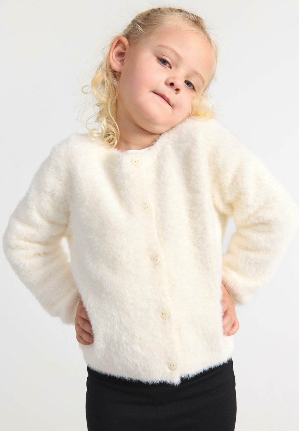 

Кардиган Lindex, цвет light dusty white