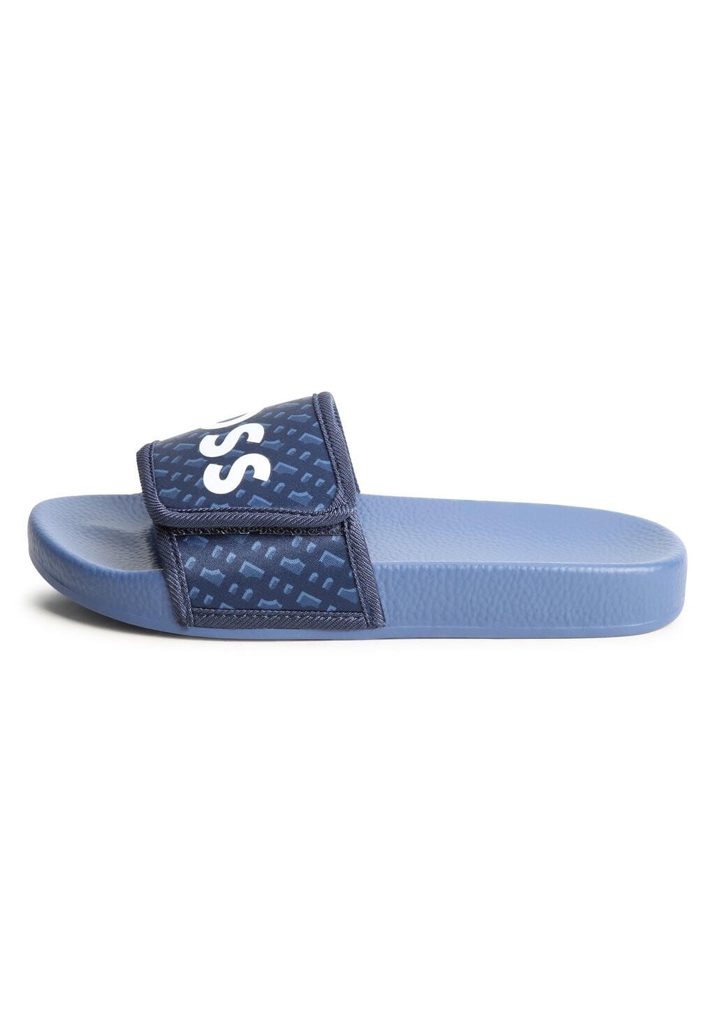 

Сандалии на плоской подошве AVEC MONOGRAMME BOSS Kidswear, синий