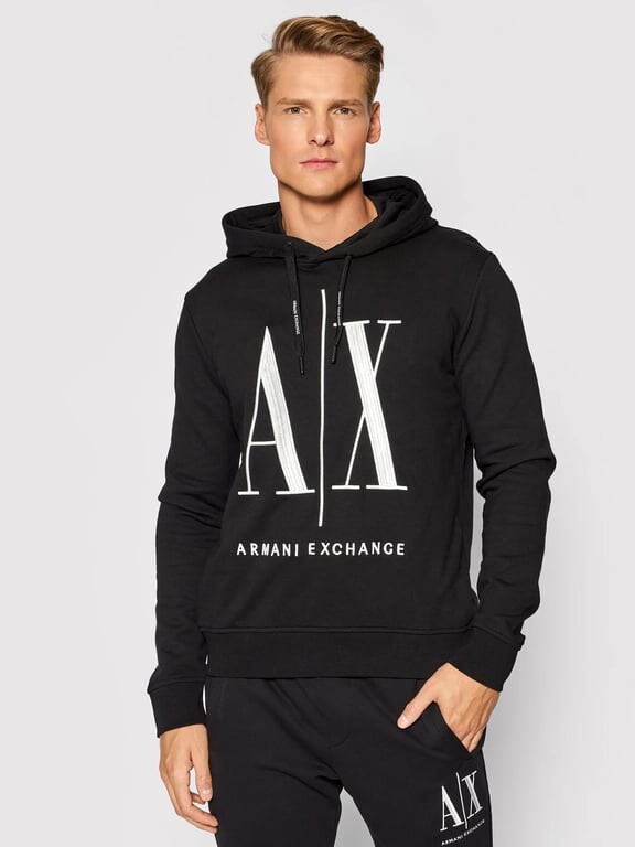 

Свитшот Armani Exchange для мужчин, черный