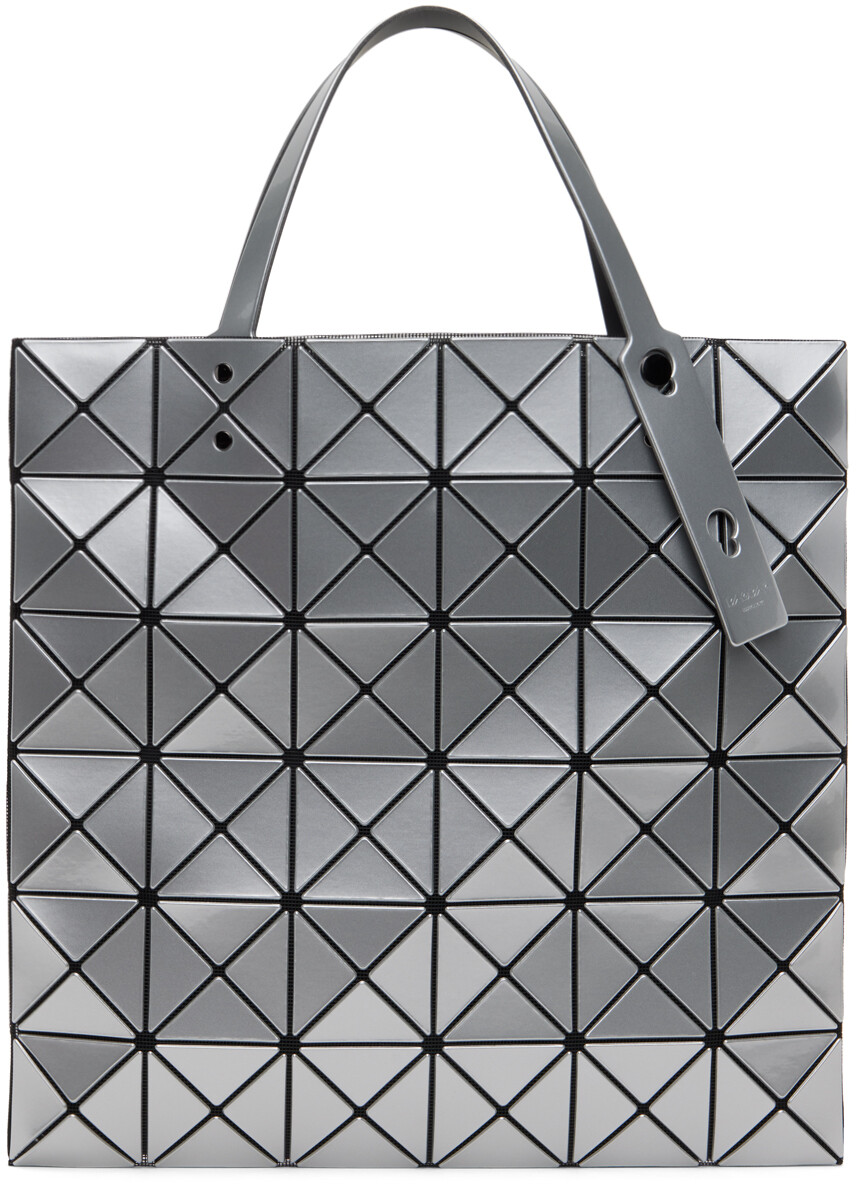 

Серебряная сумка-тоут Lucent Bao Bao Issey Miyake