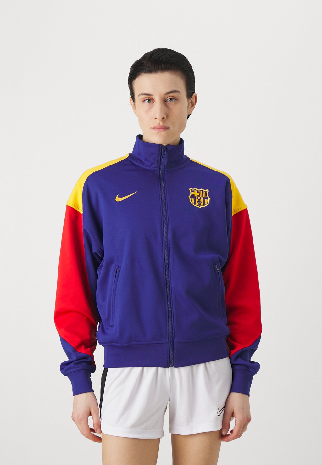 Тренировочная куртка FC BARCELONA ACADEMY ANTHEM JACKET Nike, цвет deep royal blue/university gold