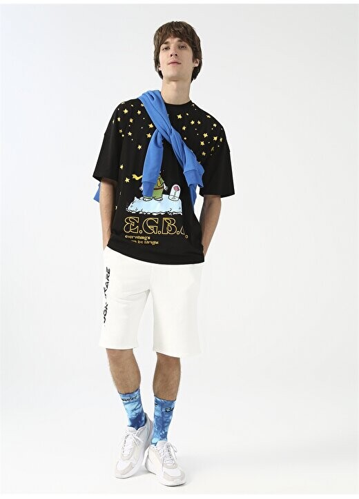 

Мужские шорты Fluffy Oversize цвета экрю FLUFFY-E-20 Boyner, экрю