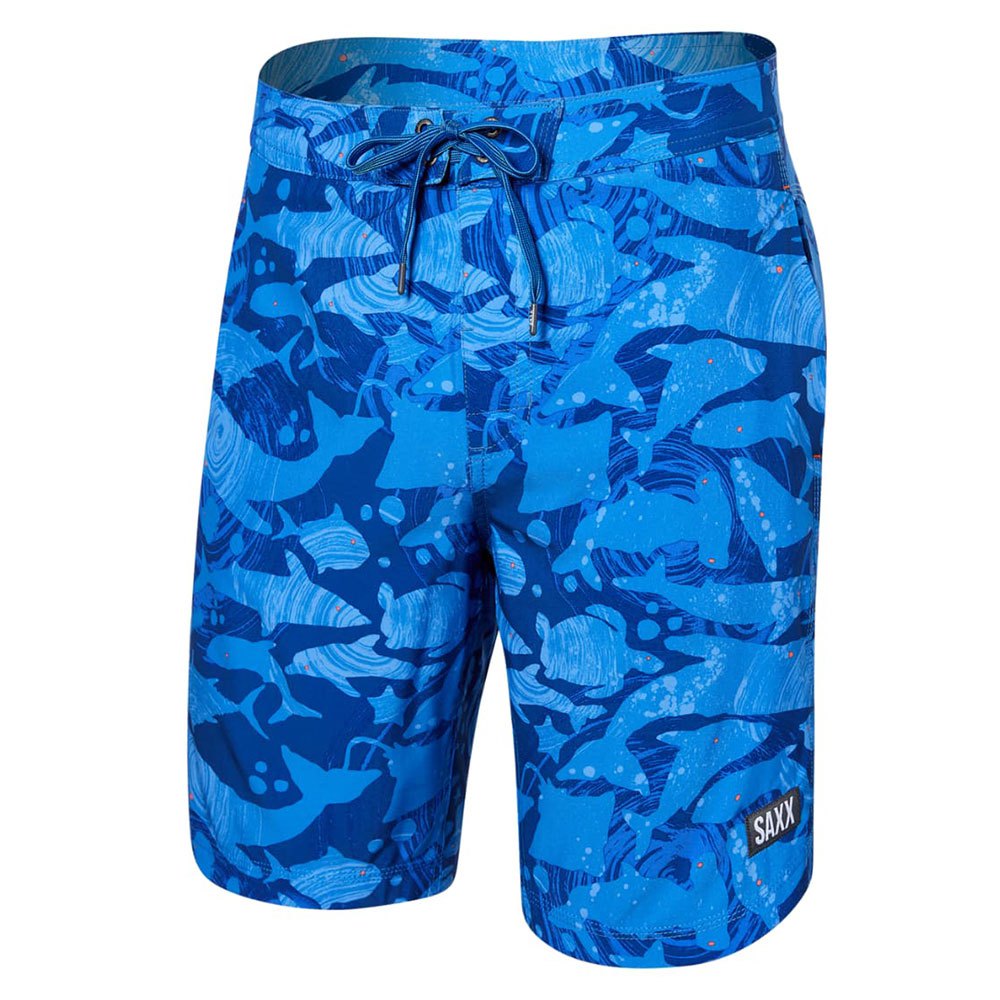 цена Шорты для плавания SAXX Underwear Betawave 2N1 19´´, синий