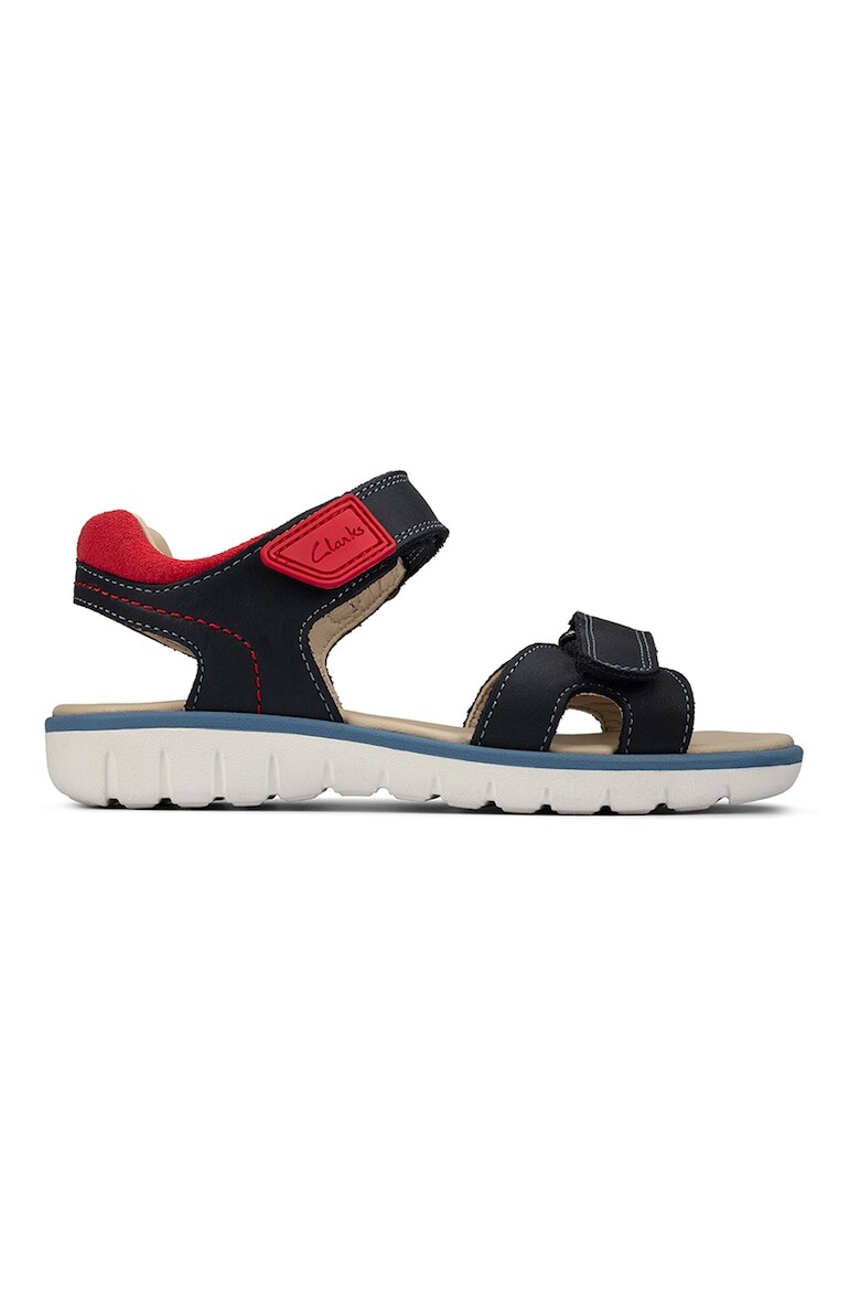 

Кожаные сандалии Roam Surf Clarks, синий