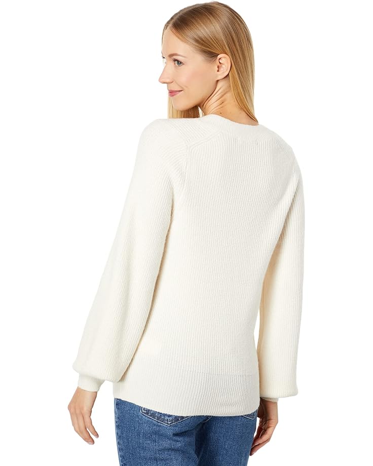 Свитер Madewell Melwood Square-Neck Pullover Sweater in Coziest Yarn, цвет Antique Cream