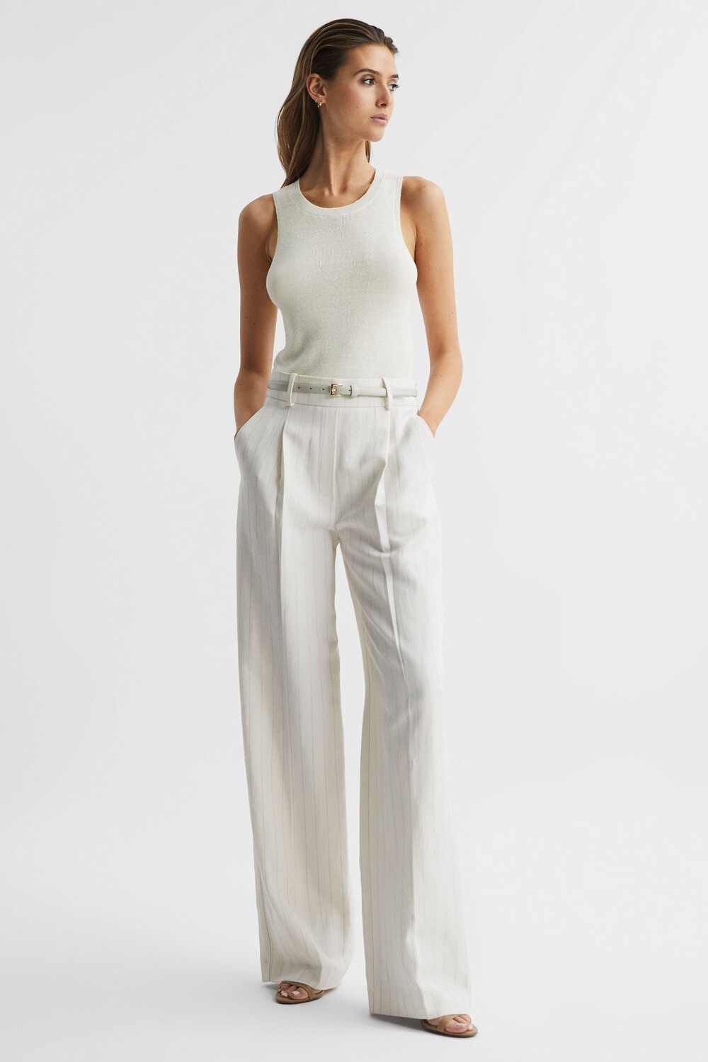 

Блузка без рукавов Piper Knit Reiss