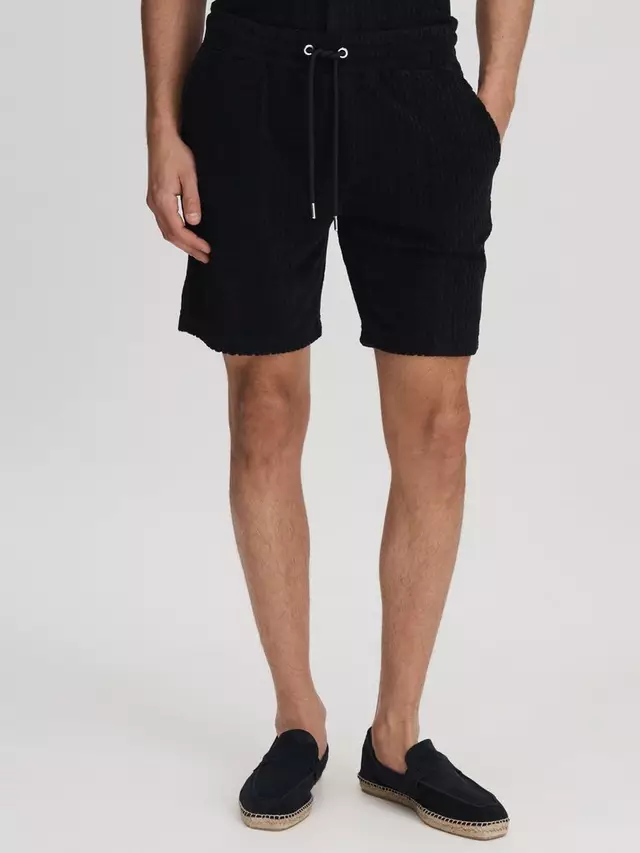 

Шорты Reiss Reiss Vulcan Drawstring, темно-синий