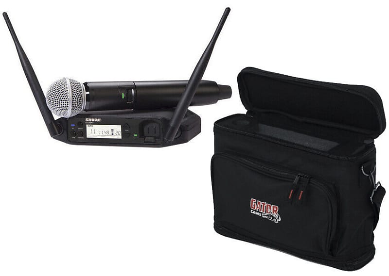 цена Микрофон Shure GLXD24+/SM58-Z3 Digital Wireless Handheld System w SM58 Microphone + GM-1W