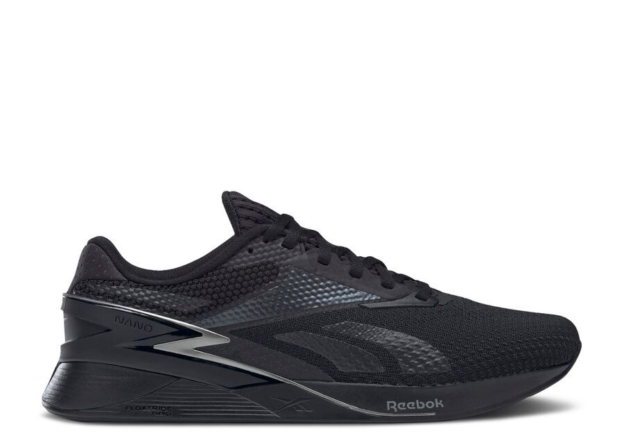 

Кроссовки Reebok Nano X3 'Black Pewter', черный