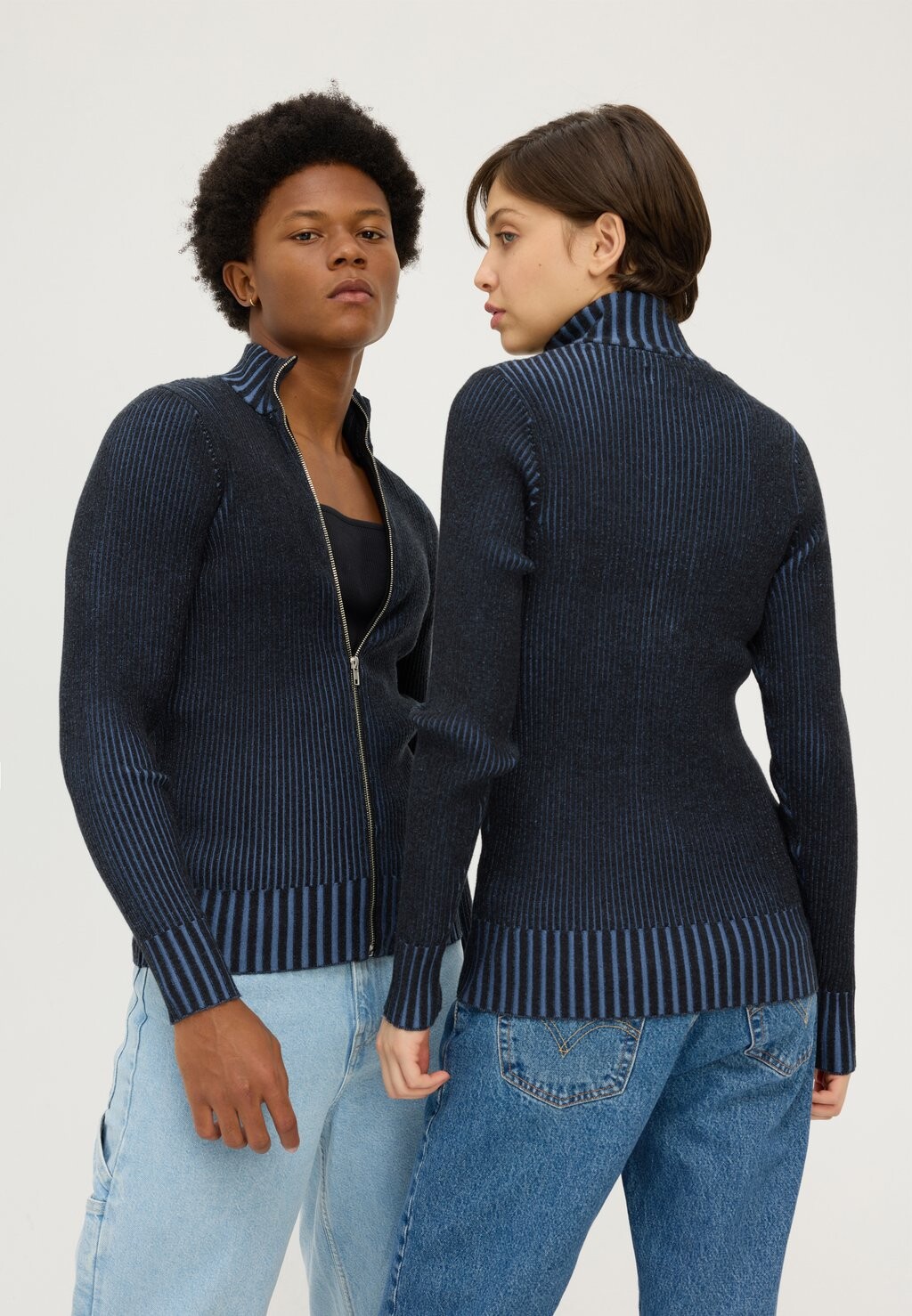 

Кардиган YOURTURN УНИСЕКС, цвет black/blue