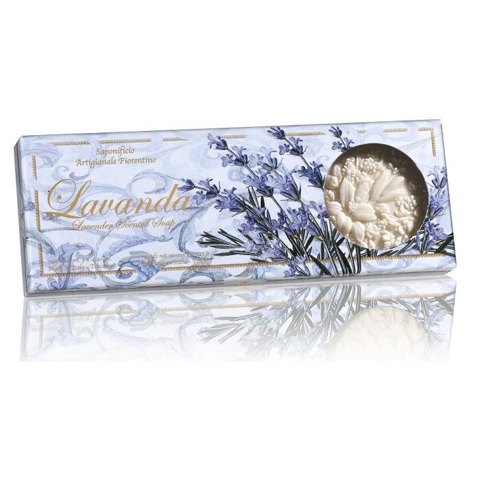 

Набор косметики Set Jabón Artesanal con Aroma a Lavanda Saponificio, 3 unidades