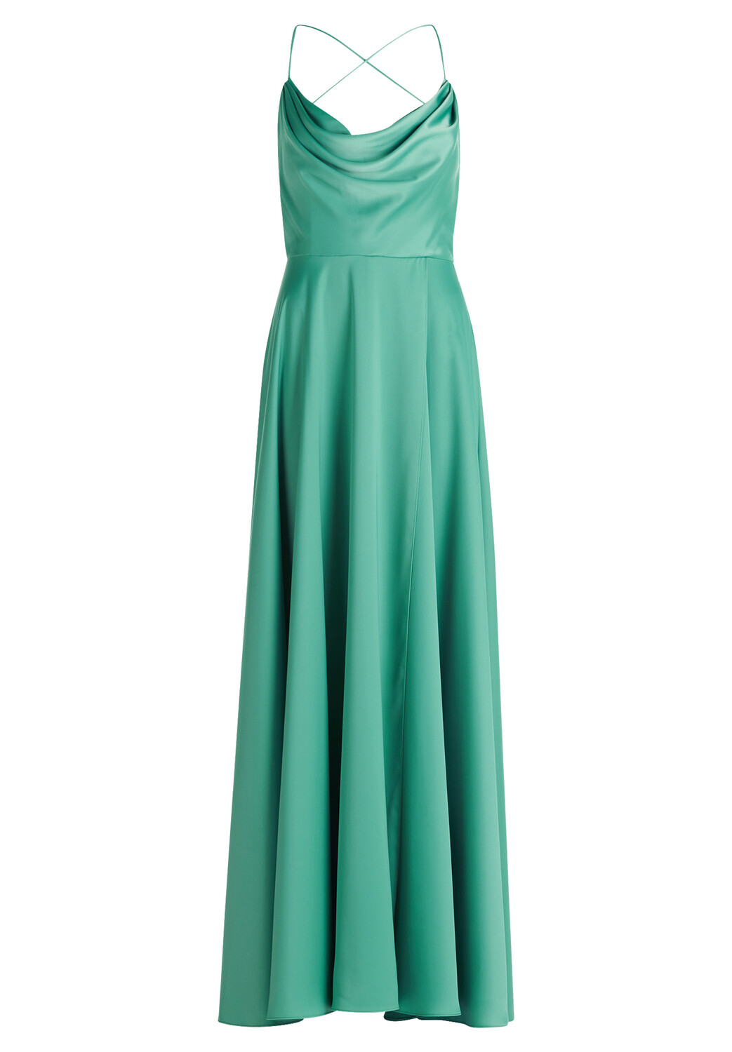 

Платье Vera Mont Abend mit Wasserfallausschnitt, цвет Light Green